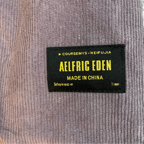 New Coursemys Aelfric Eden Men's L 90s Patchwork Multicolor Corduroy Cargo Pants - Picture 4 of 14